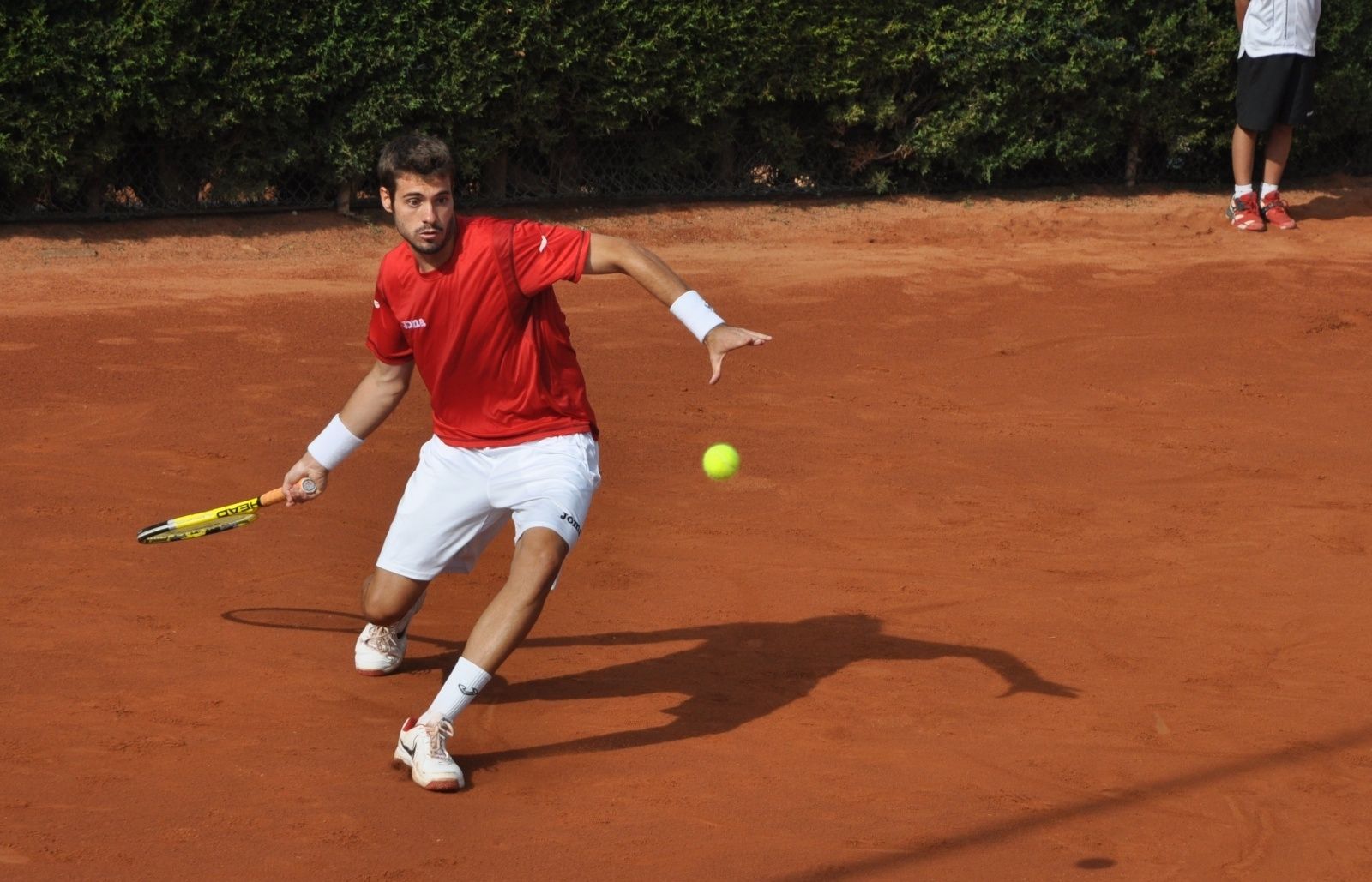 Gerard Granollers, en una acció del partit. FOTO: Pere Fernández