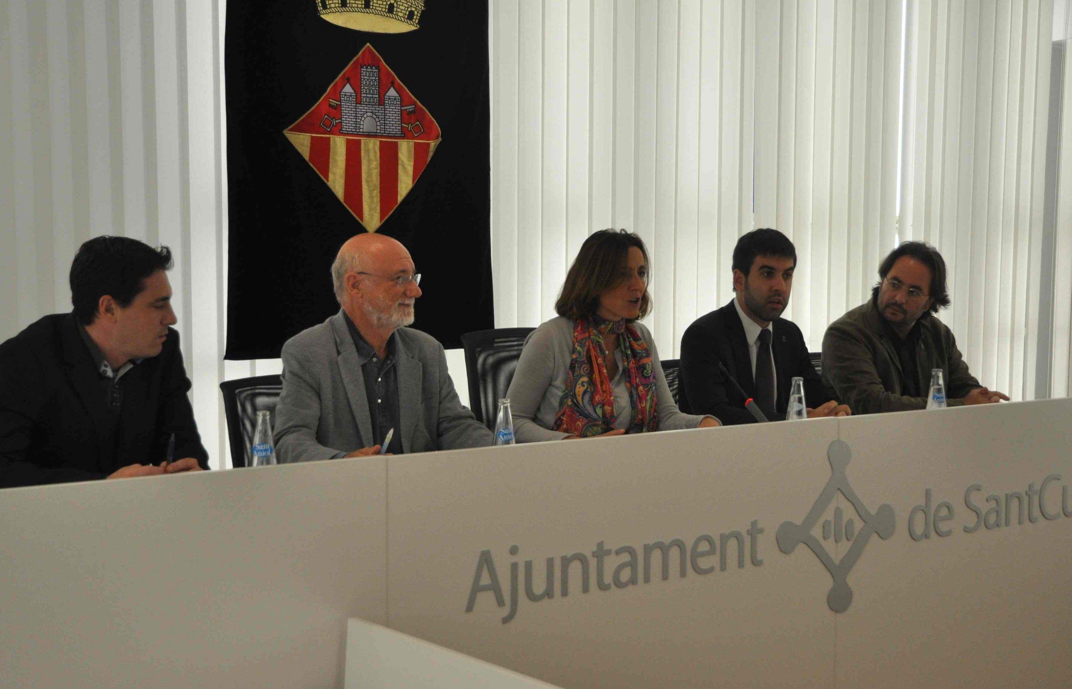 La presentació del campionat, aquesta tarda. FOTO: Pere Fernández