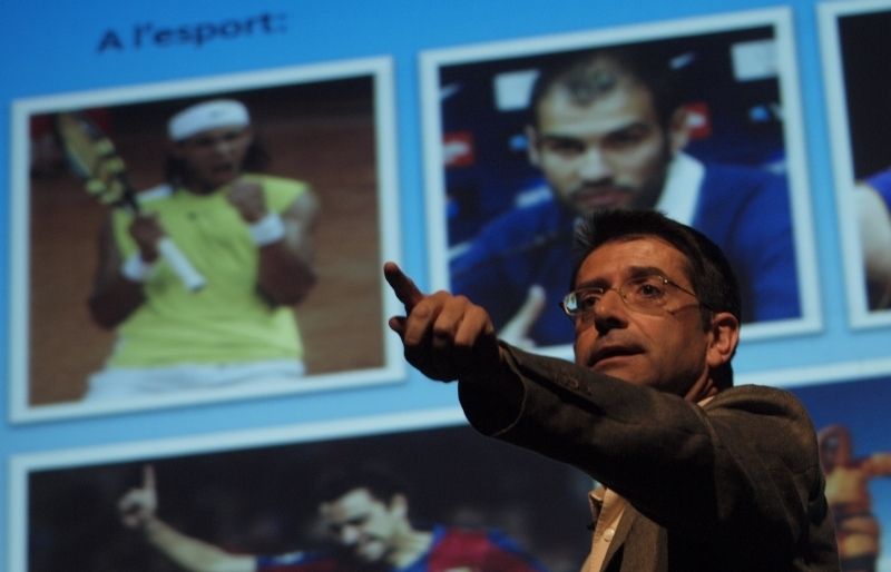Pep Marí, autor d''Aprender de los Campeones'. FOTO: A. Ribera