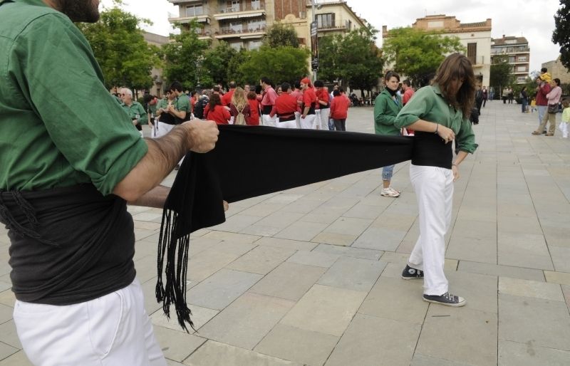 Final de temporada castellera. FOTO: A.Ribera