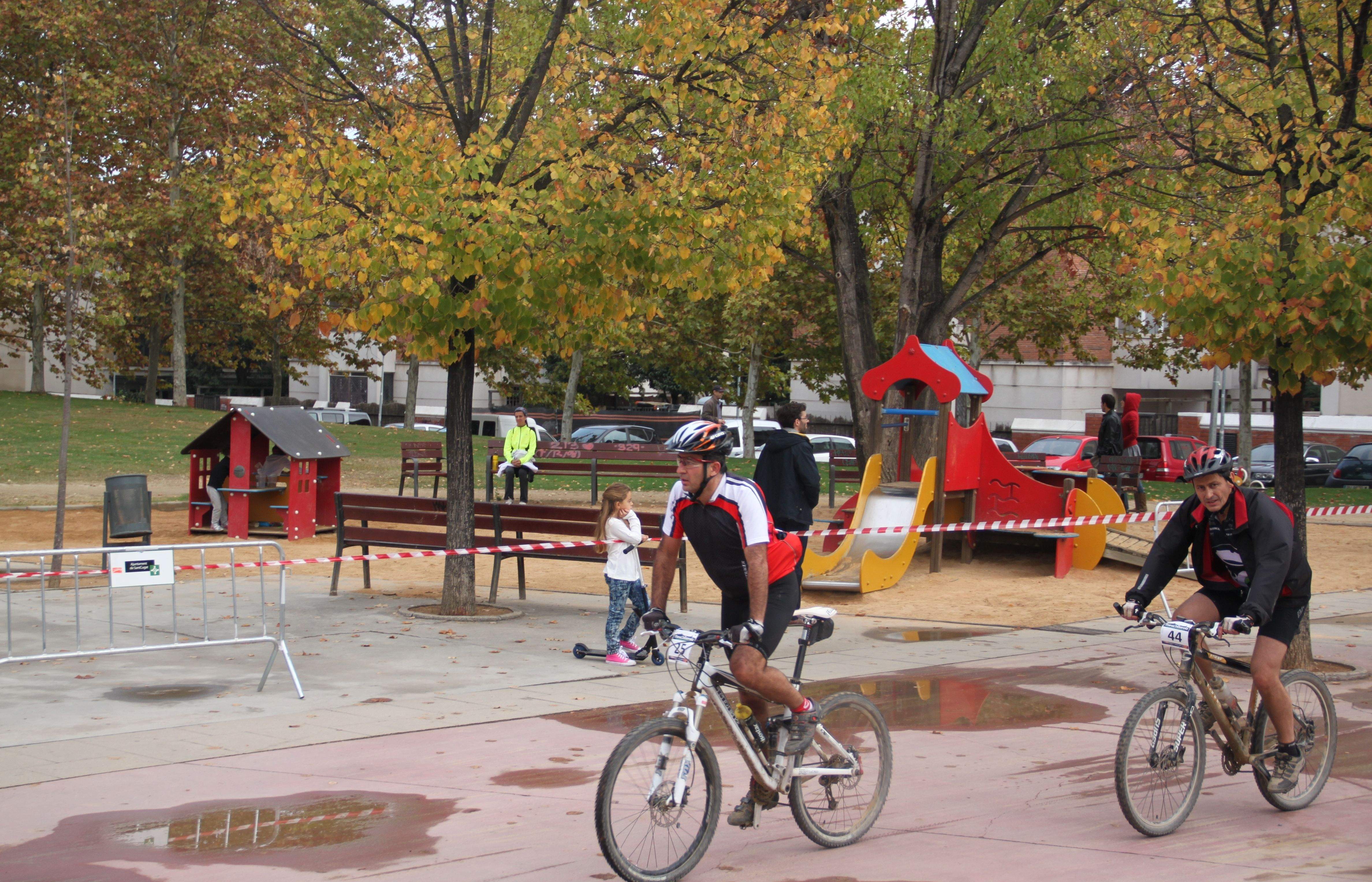 La quarta edició de la Marxa Transcollserola de BTT ha tingut lloc aquest diumenge. FOTO: I. Massafret