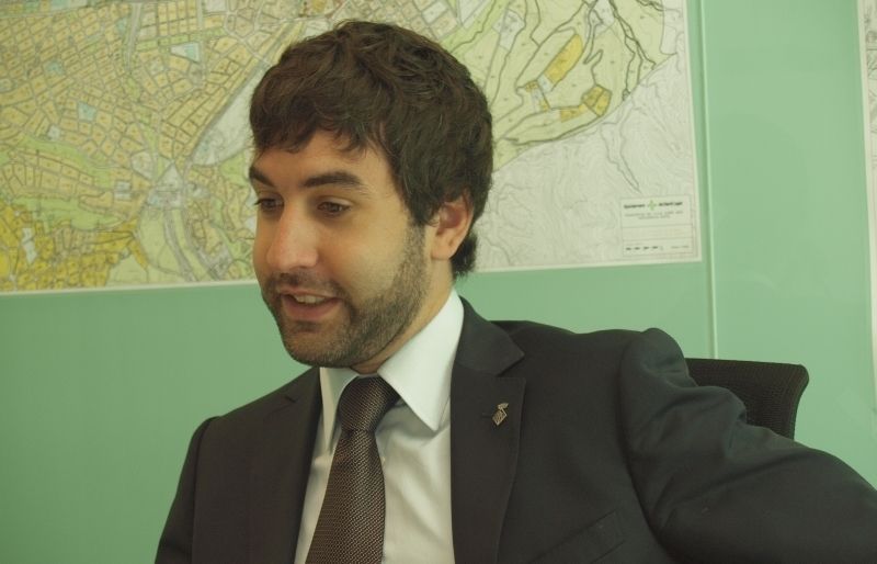 Xavier Tizón, regidor d'Esports. FOTO: A. Ribera