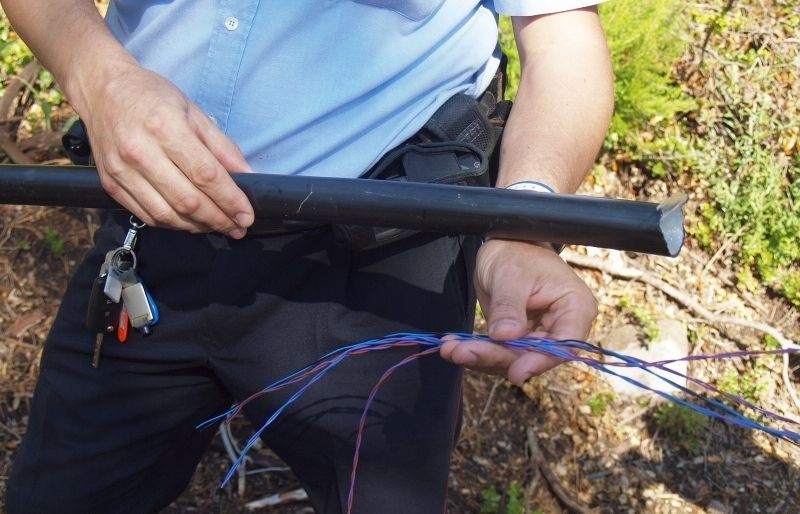 Els robatoris de coure a Sol i Aire són freqüents. FOTO: Arxiu