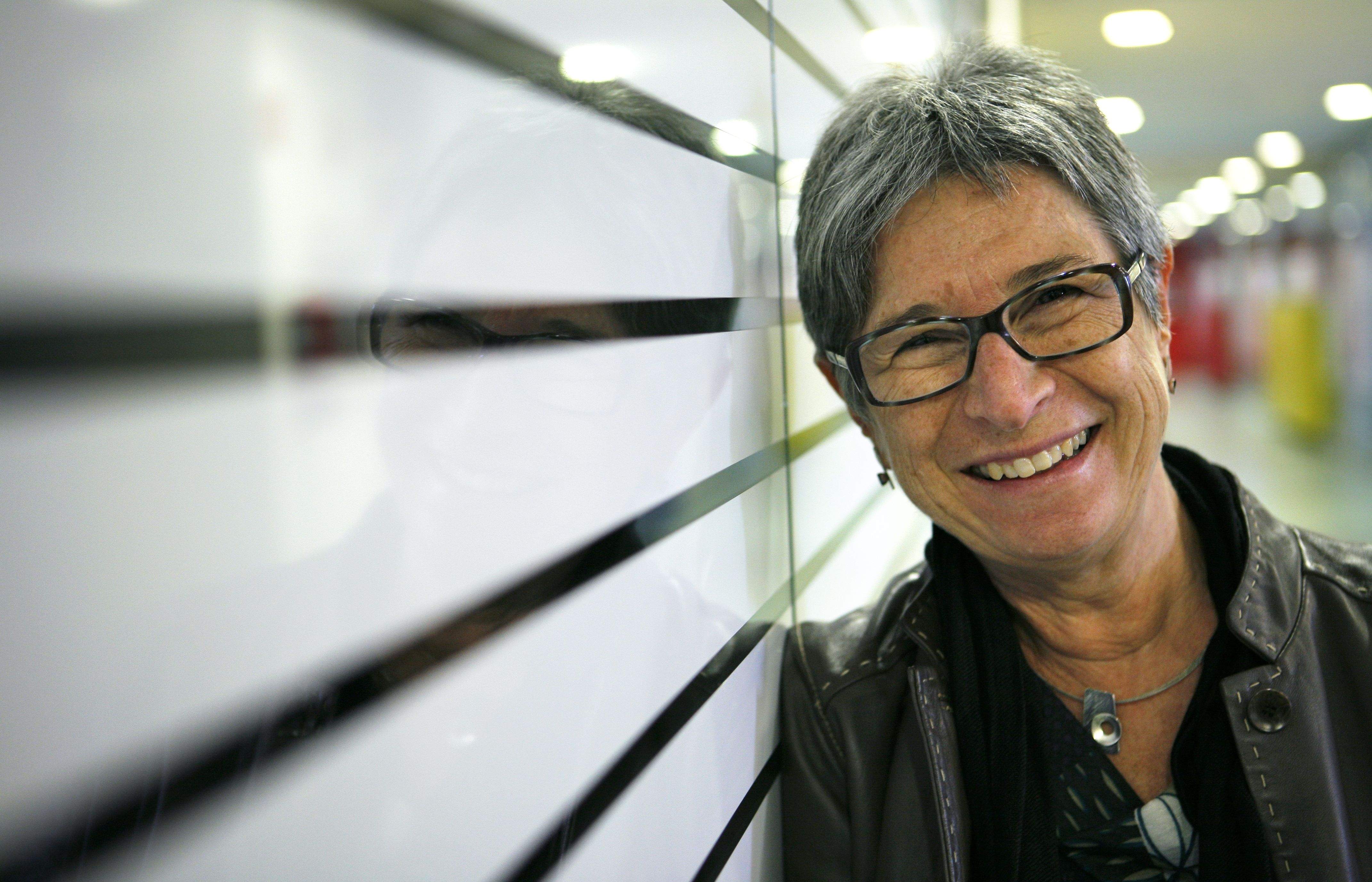 Eulàlia Cucurella va impartir una conferència a Sant Cugat dia 25 d'octubre. FOTO: A. Ribera