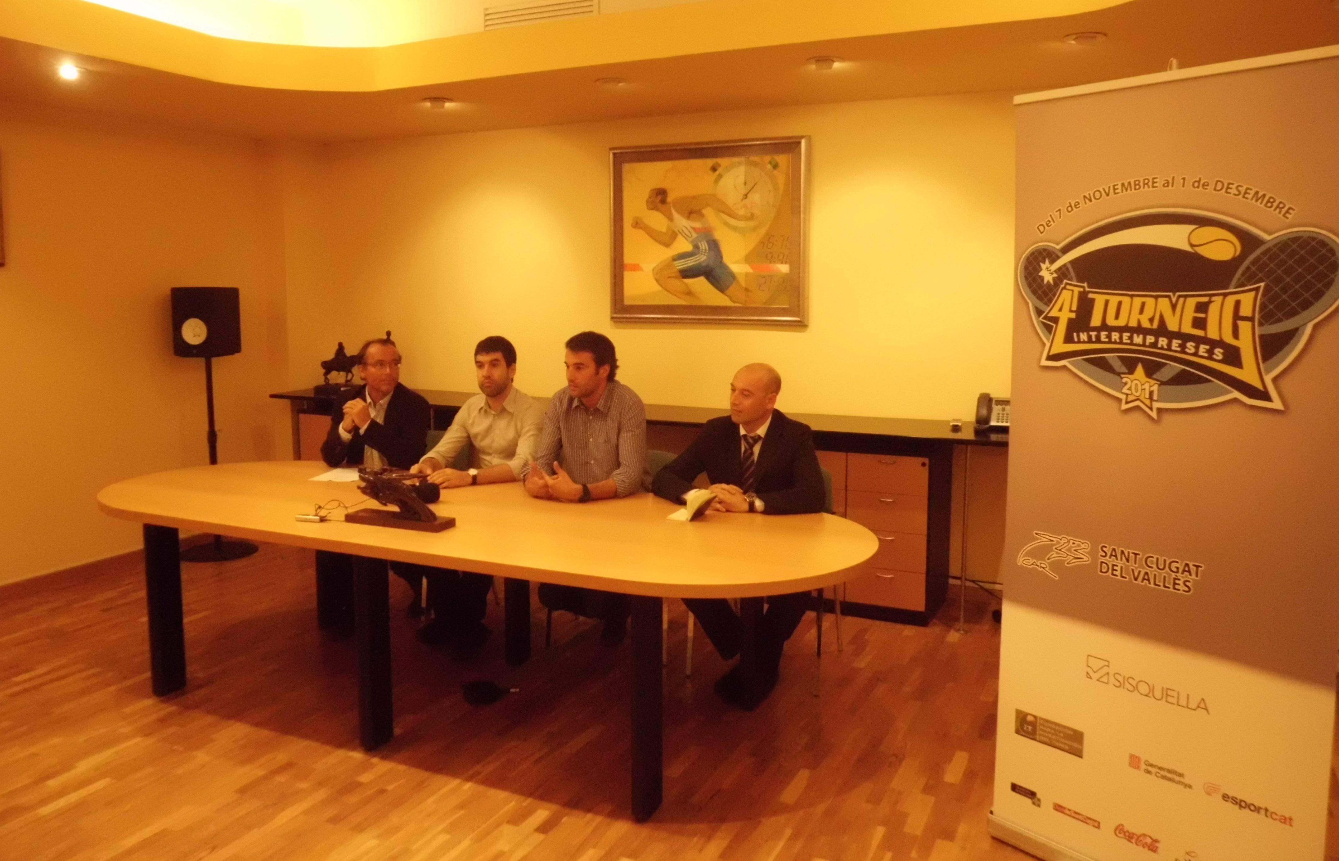 Fèlix Riba, Xavier Tizón, Joan Fontserè i Xavi Diego. FOTO: B. Bella