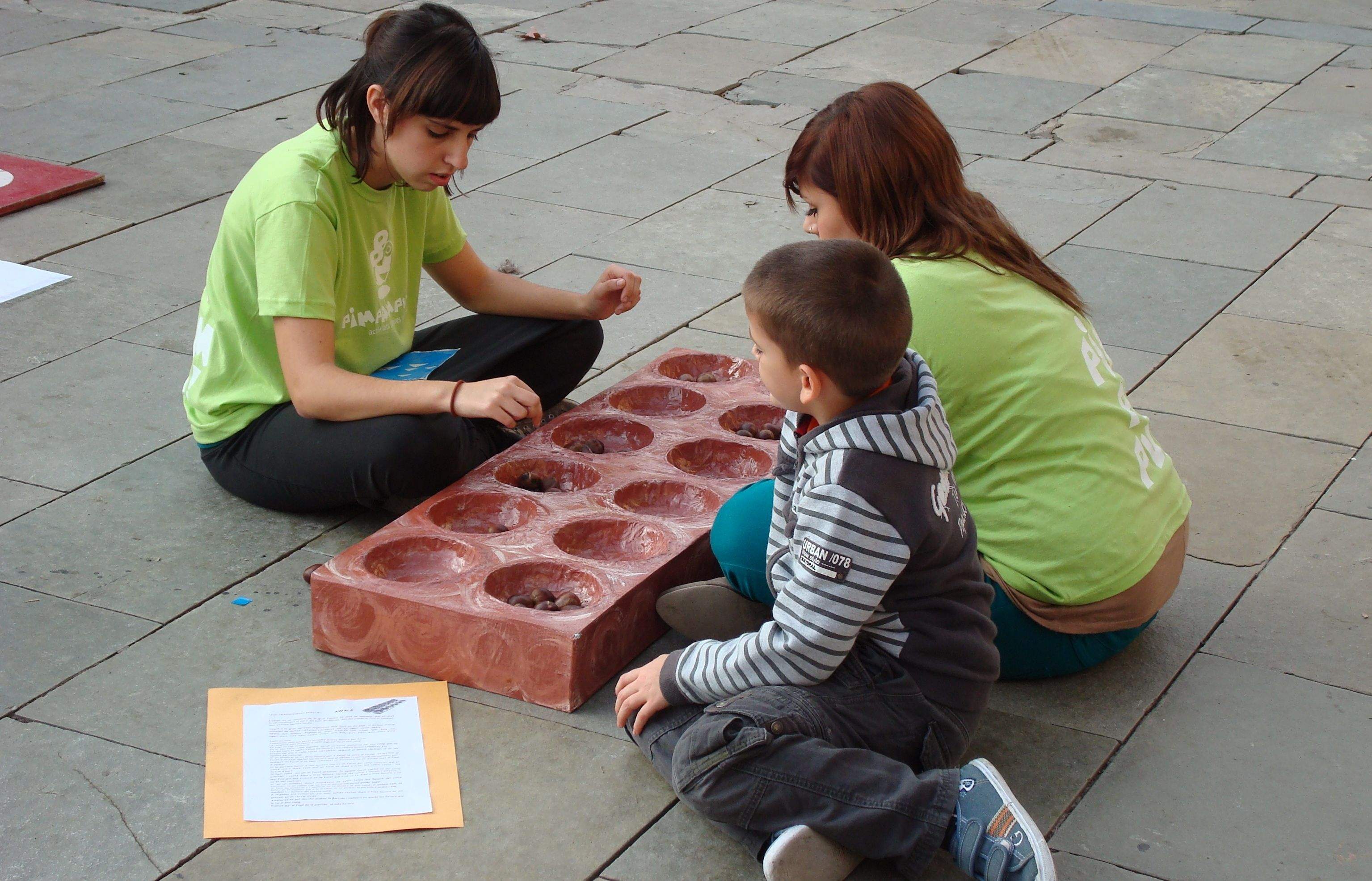 No han faltat els jocs africans. FOTO: C.Caballé