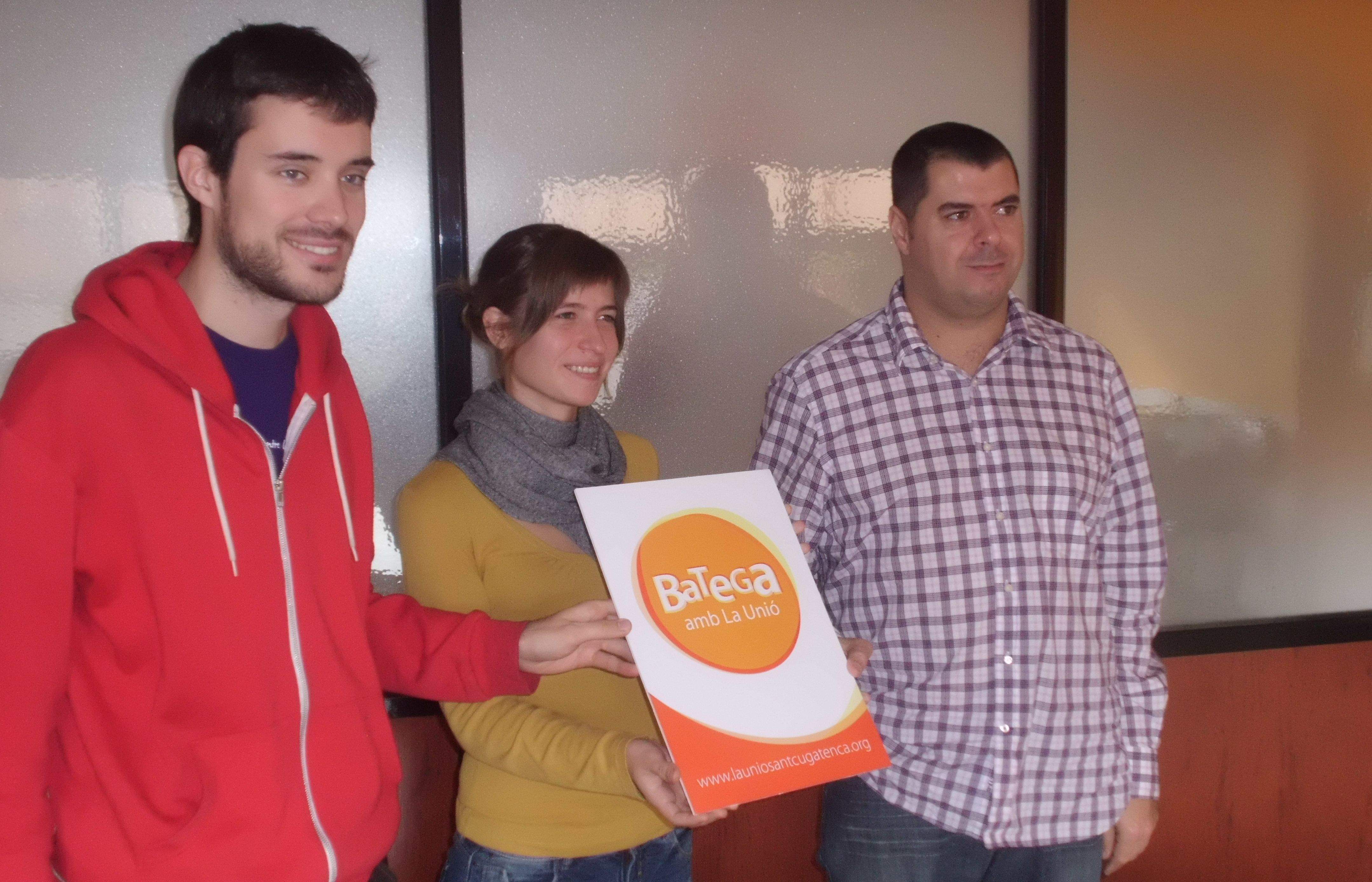 Bernat Picornell, Lourdes Martínez i David Pujol. FOTO: B. Bella