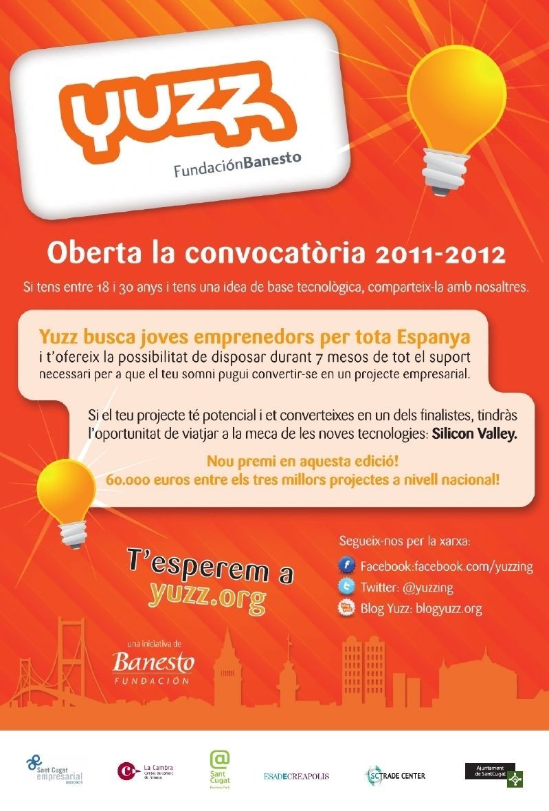 Les inscripcions es realitzen a www.yuzz.org