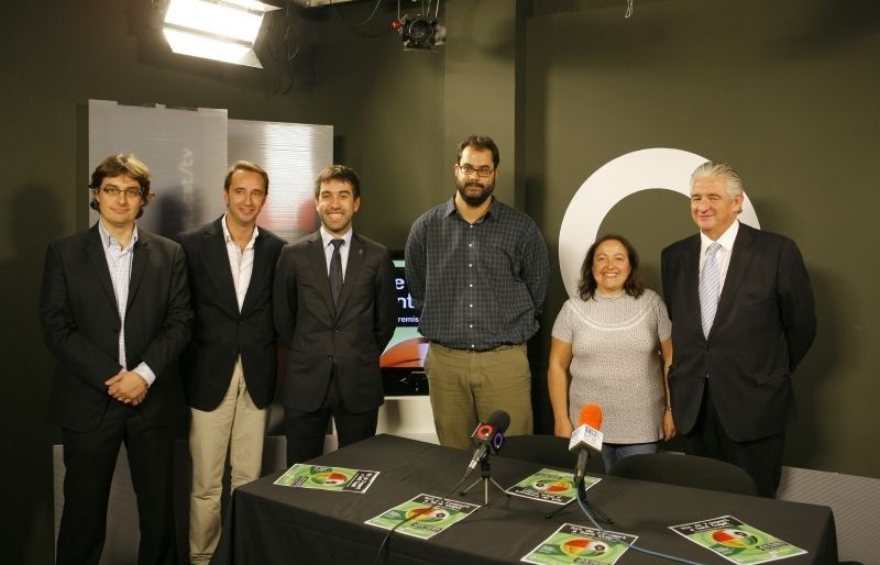 López, Muñoz, Tizón, Herrada i Negre en la presentació. FOTO: A. Ribera