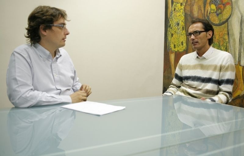 Davide Bonaccini, president del Club Handbol Sant Cugat. FOTO: A. Ribera