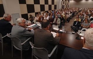 El fil conductor, uns apunts biogràfics repuntats sobre un canemàs musical amb què Jesús Ventura encaixa i enllaça vida i obra poètica de Joan Maragall formant contrapunt amb cadascun dels poemes recitats. FOTO: Cedida