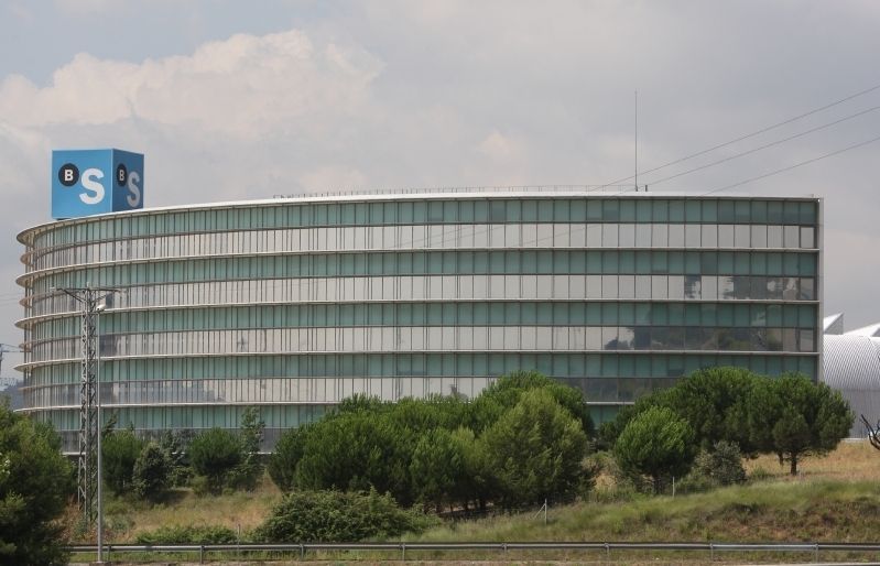L'actual edifici de Banc Sabadell a Sant Cugat  FOTO: Lluís Llebot