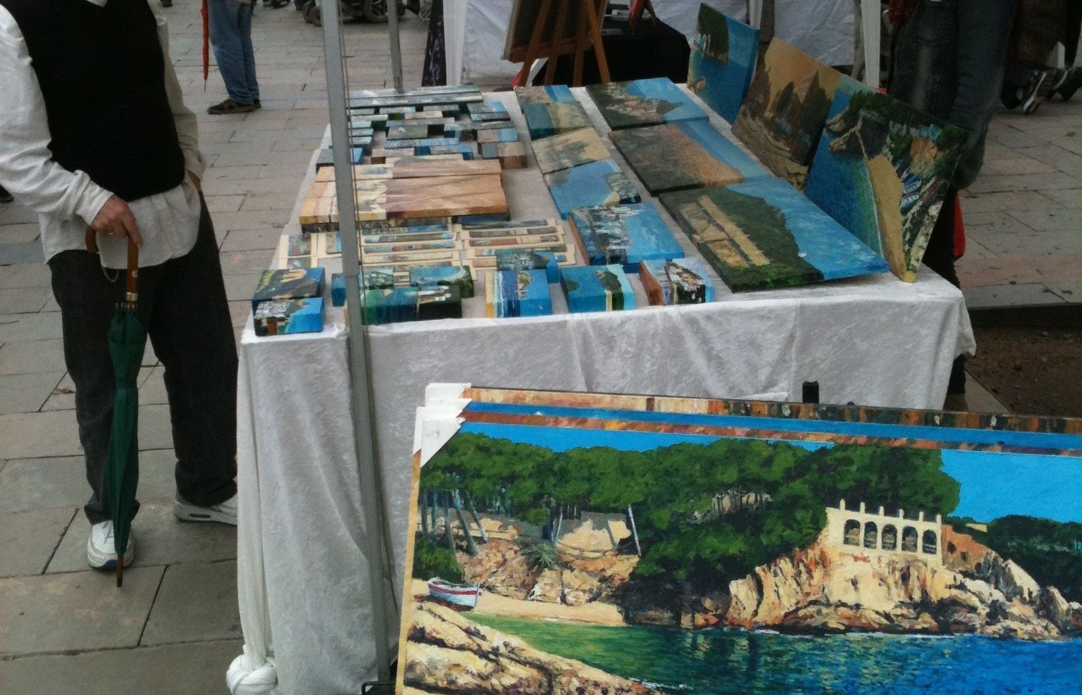 L'art també va ser protagonista. FOTO: B. Bella