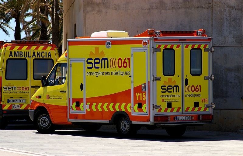 Una ambulància del SEM. FOTO: Cedida
