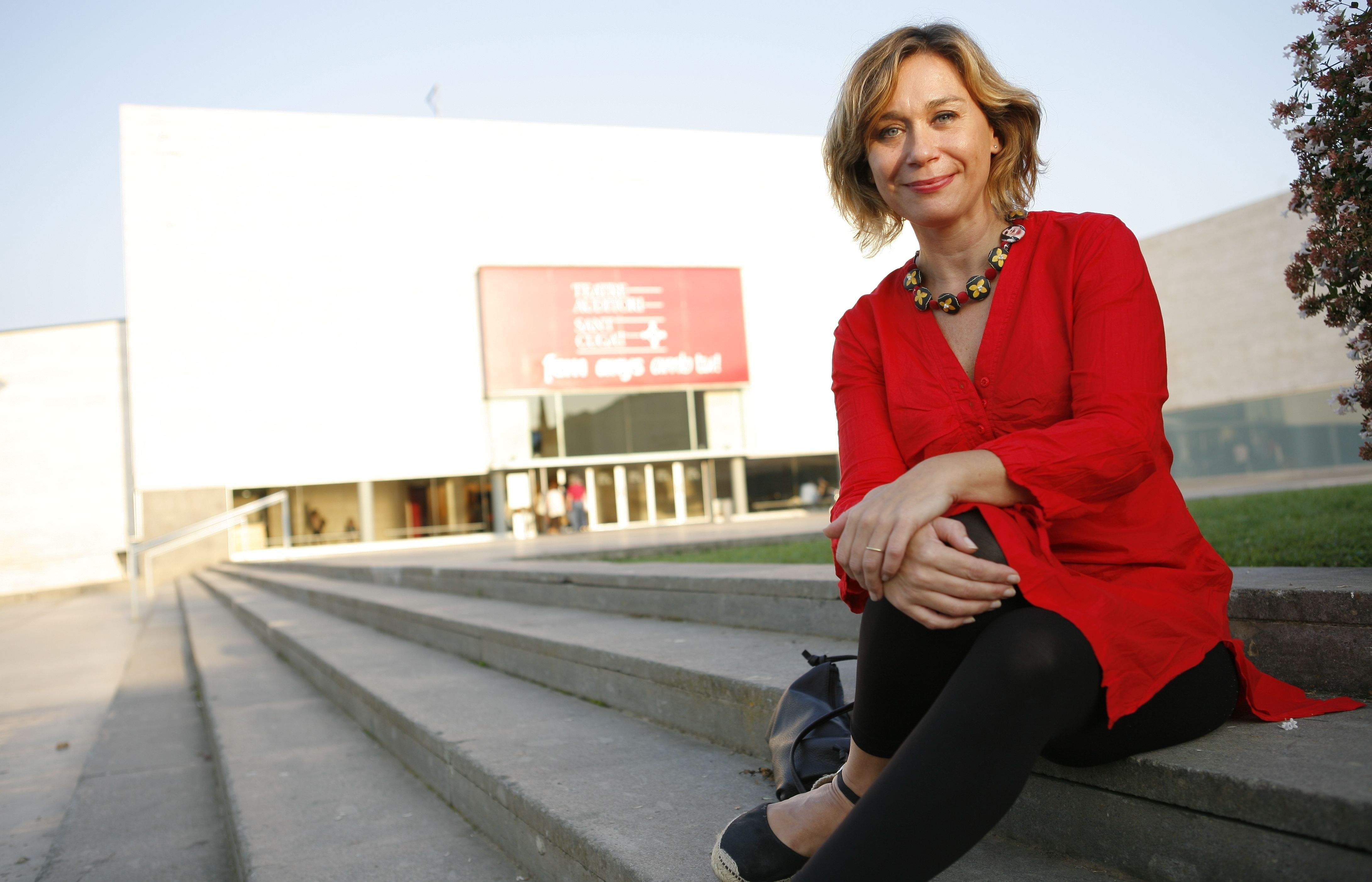 Anna Barrachina és una de les protagonistes de l'obra. FOTO: A. Ribera