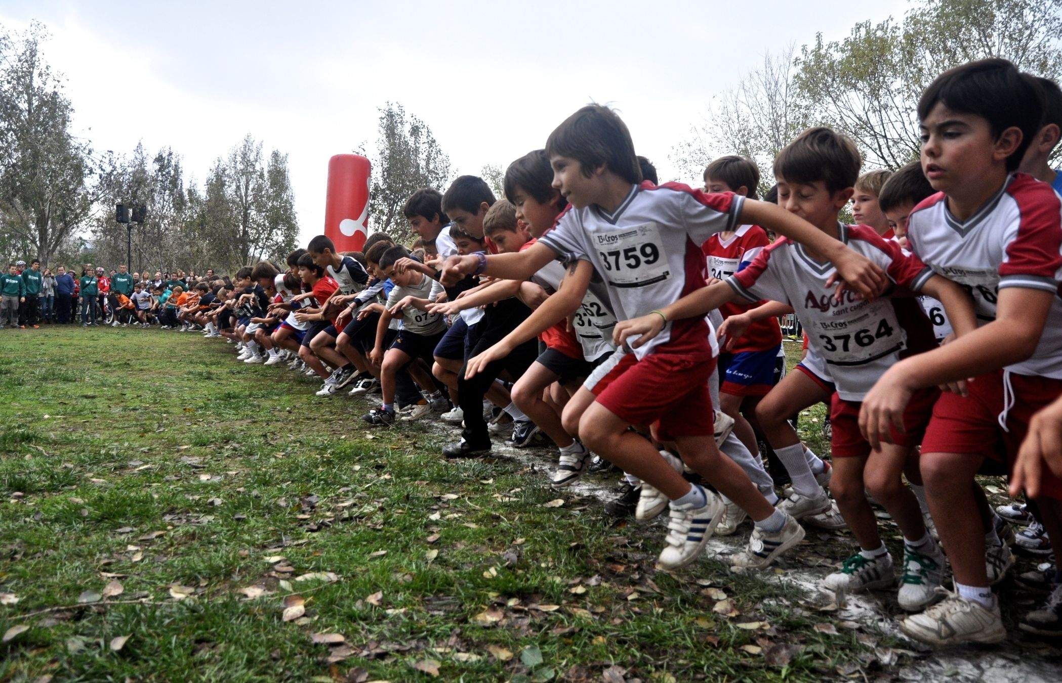 Una de les proves de benjamí. FOTO: Pere Fernández