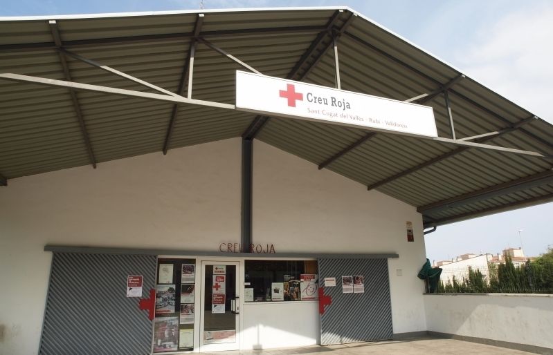 La seu de la Creu Roja a Sant Cugat FOTO: Artur Ribera