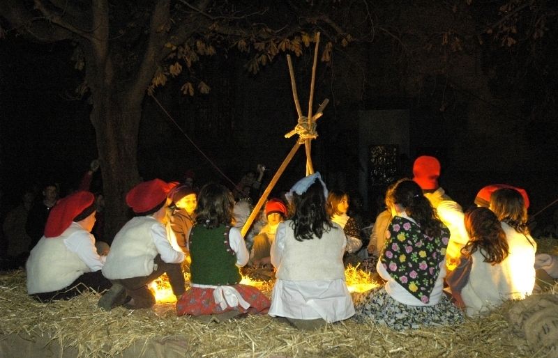La representació dels pastorets és una de les parades més vistes. FOTO: Arxiu