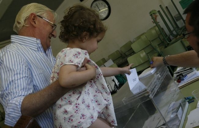 La participació ha baixat 2'5 punts respecte el 2008