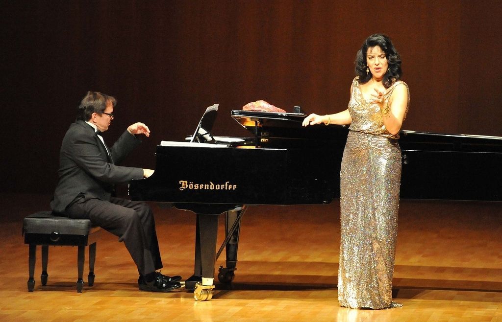 Nancy Fabiola durant el concert. FOTO: Localpres