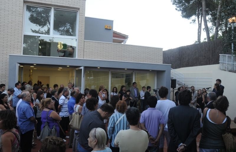 Acte d'inauguració de l'escola bressol al setembre de 2011. FOTO: David Fernández
