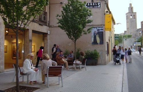 La galeria rebrà aquesta tarda Miquel Curanta. FOTO: Cedida