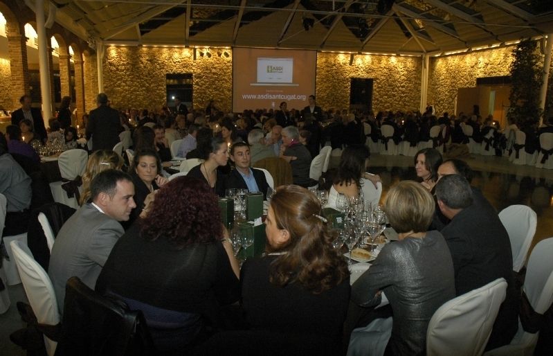El sopar benèfic d'ASDI de l'any 2010. FOTO: Arxiu