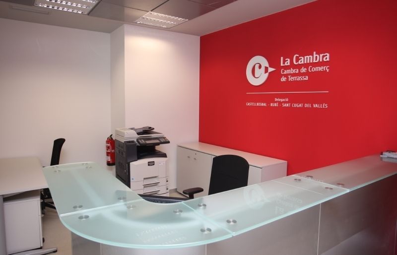 La seu de la Delegació de la Cambra de Terrassa a Sant Cugat FOTO: Lluís Llebot
