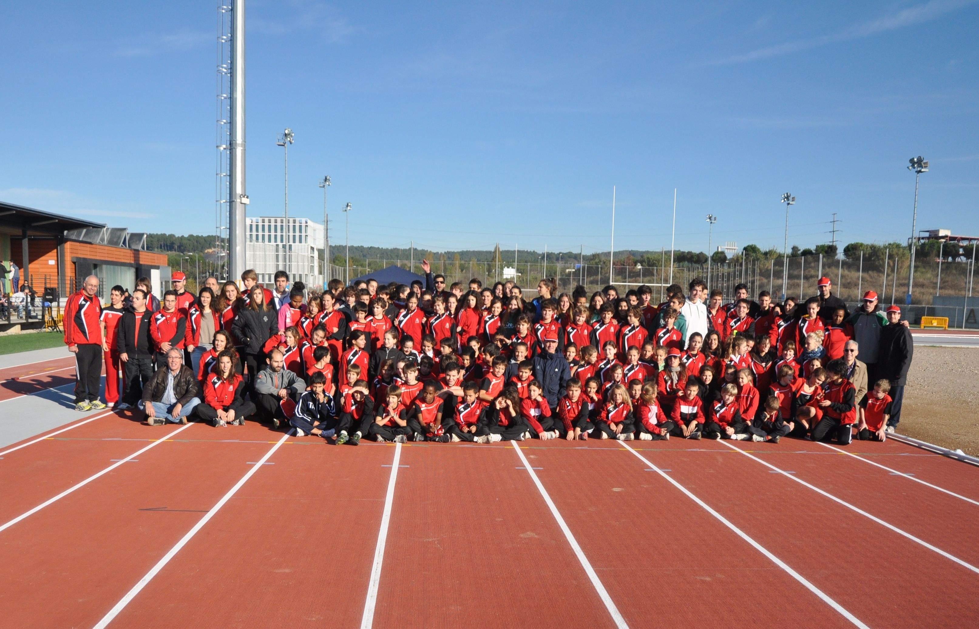 Foto de família de tots els integrants de la secció. FOTO: Pere Fernández