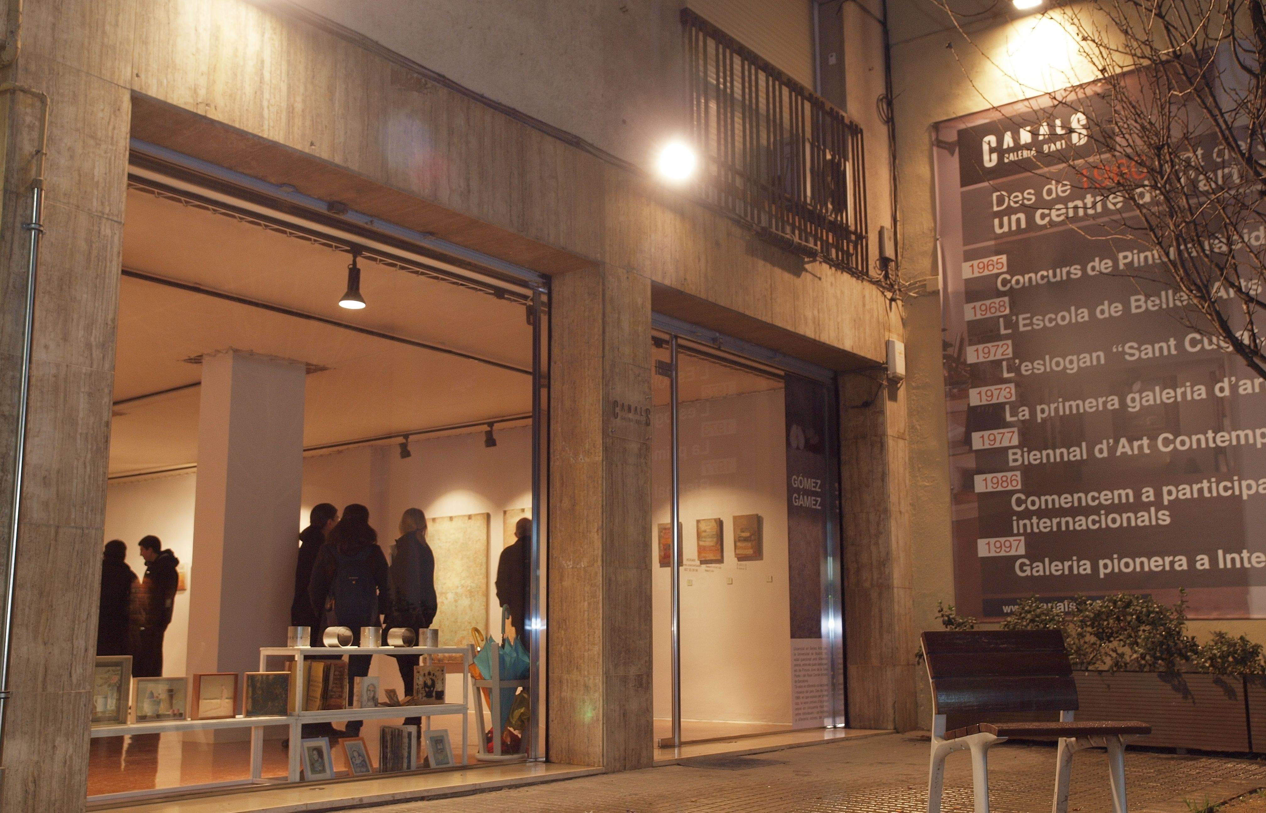 Canals-Galeria d'Art, la primera en tenir aplicació app. FOTO: A.Ribera