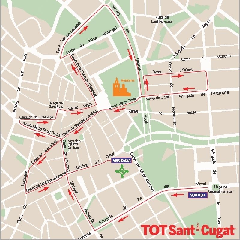 El recorregut del 2012 serà el mateix que l'any passat