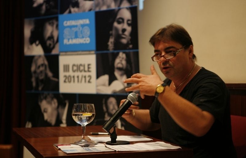 Antonio Canales va ser aquest dimecres al Teatre-Auditori. FOTO: A. Ribera