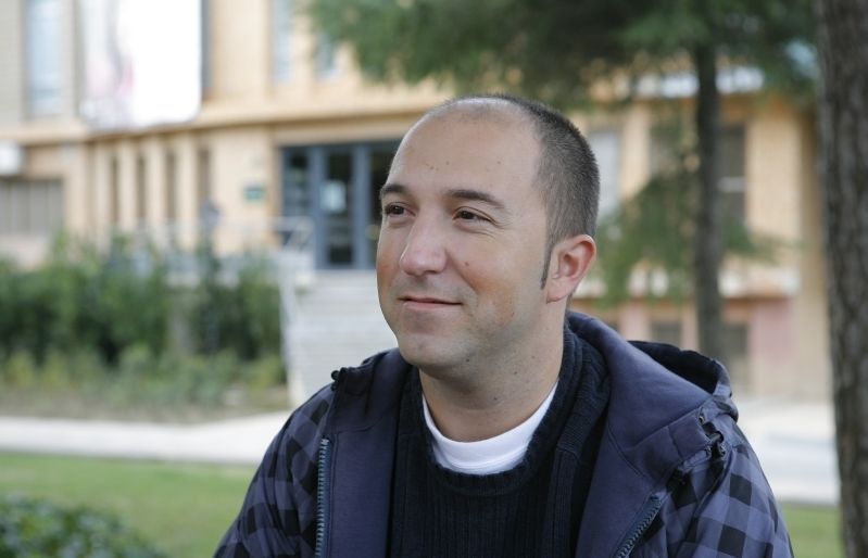 El passat dijous 24, Bernat Escudero va estar en un acte a lHotel Qgat per parlar sobre lassociació Homes Igualitaris i la seva filosofia. FOTO: A Ribera