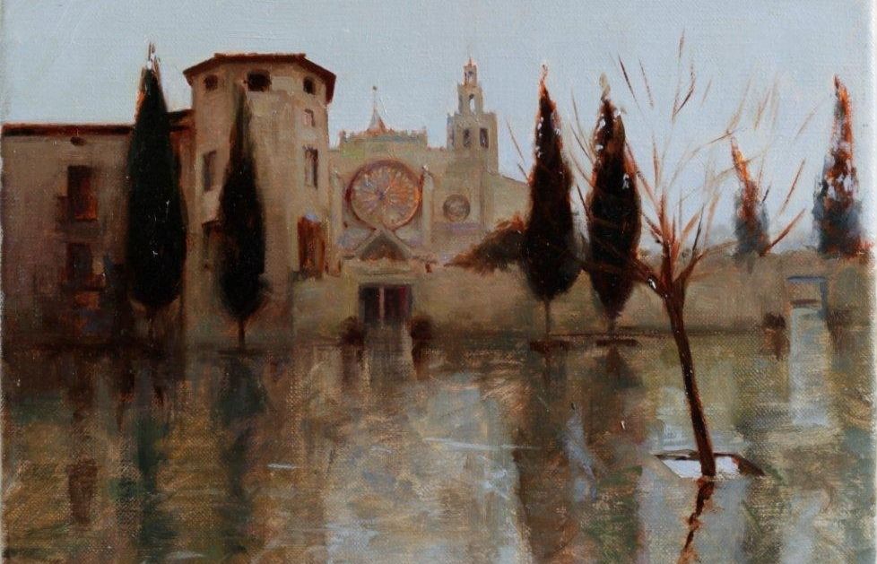 Una de les visions del Monestir, de Lluís Ribas. FOTO: Cedida