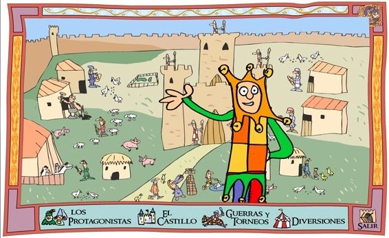 Els castells es construïen dalt d'un puig