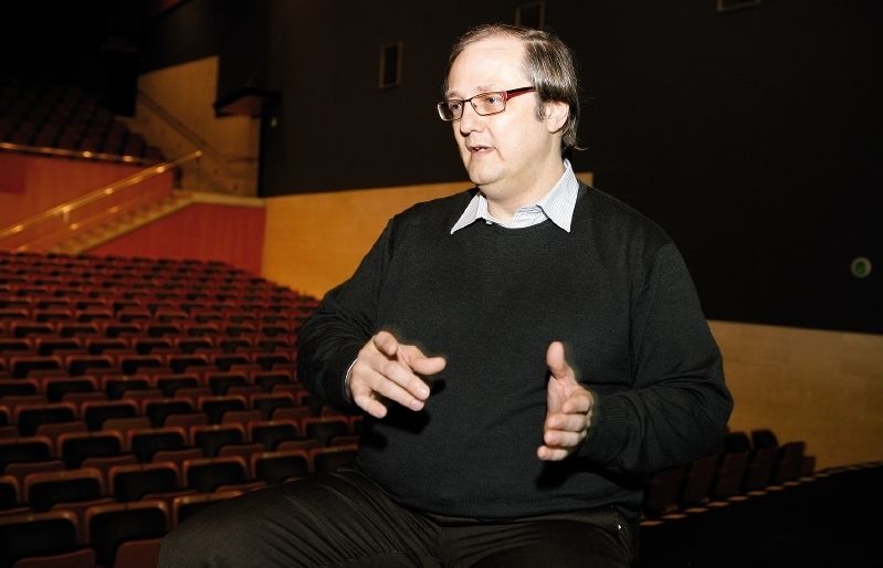 Carles Gumí és compositor i director assistent de l'orquestra de Joves Intèrprets dels Països Catalans. FOTO: Artur Ribera
