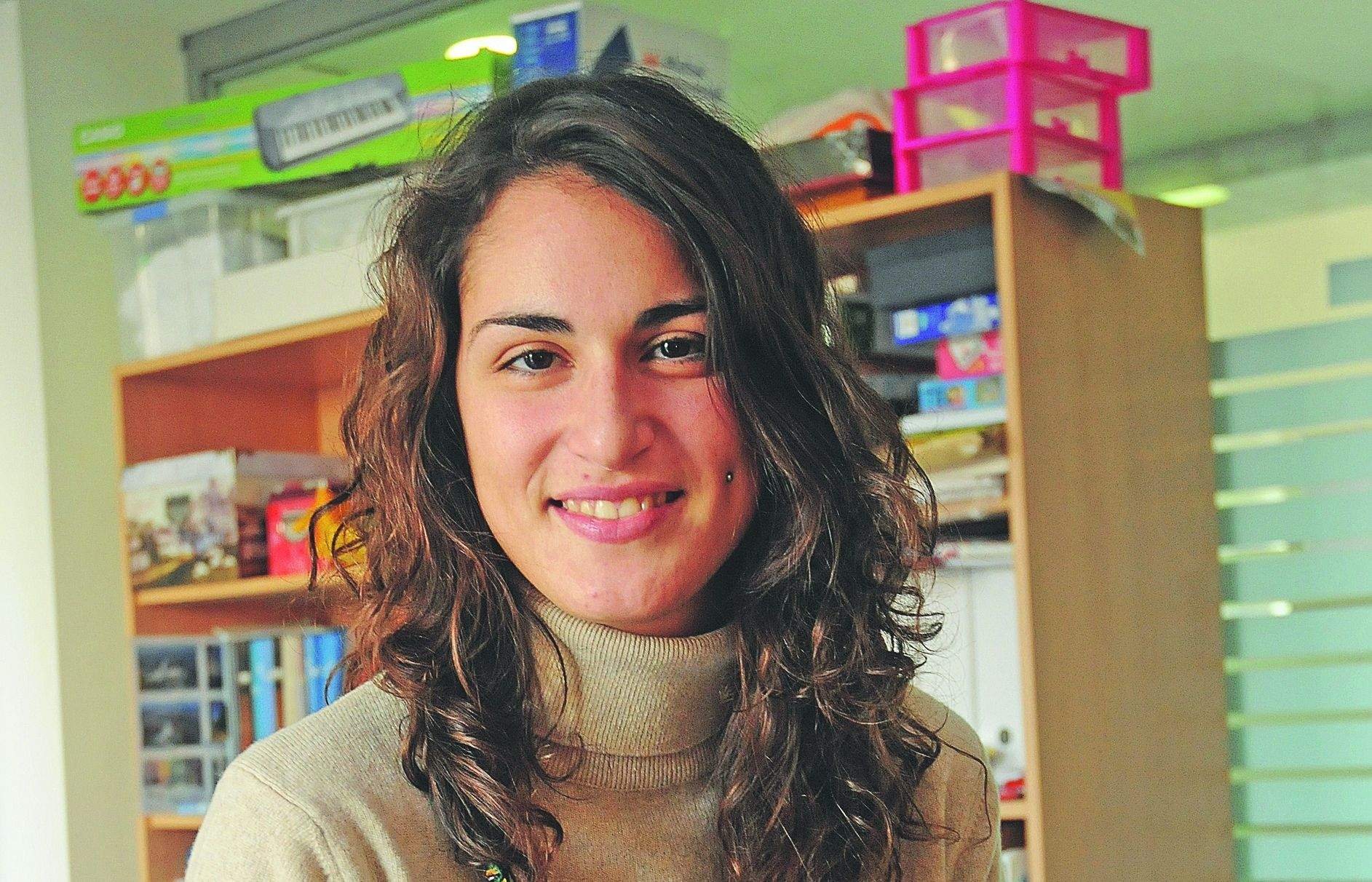 Vera Noguera és la membre més jove d'AFA. FOTO. D.Fernández