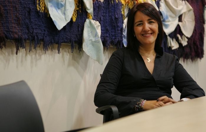 Mayte Pérez és la presidenta de la Federació de Comerciants des de finals d'octubre FOTO: Artur Ribera