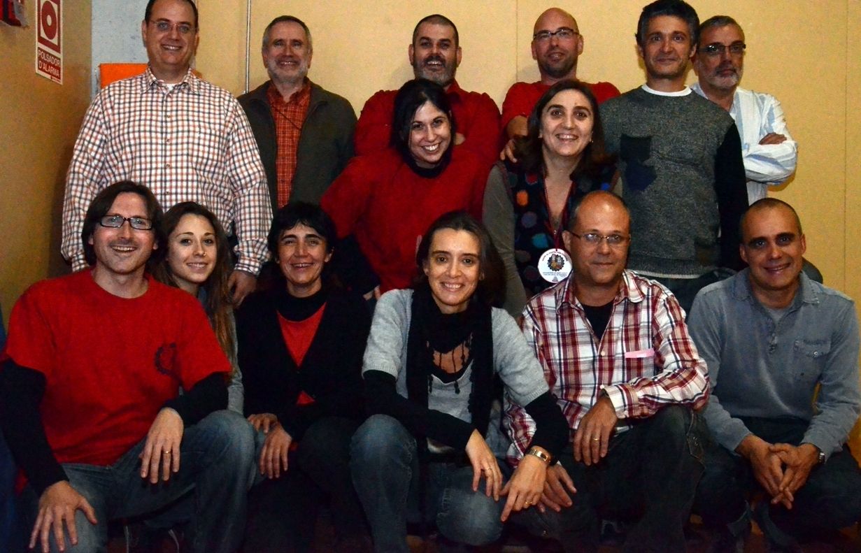 Els Geganters estrenen Junta Directiva. FOTO: Cedida