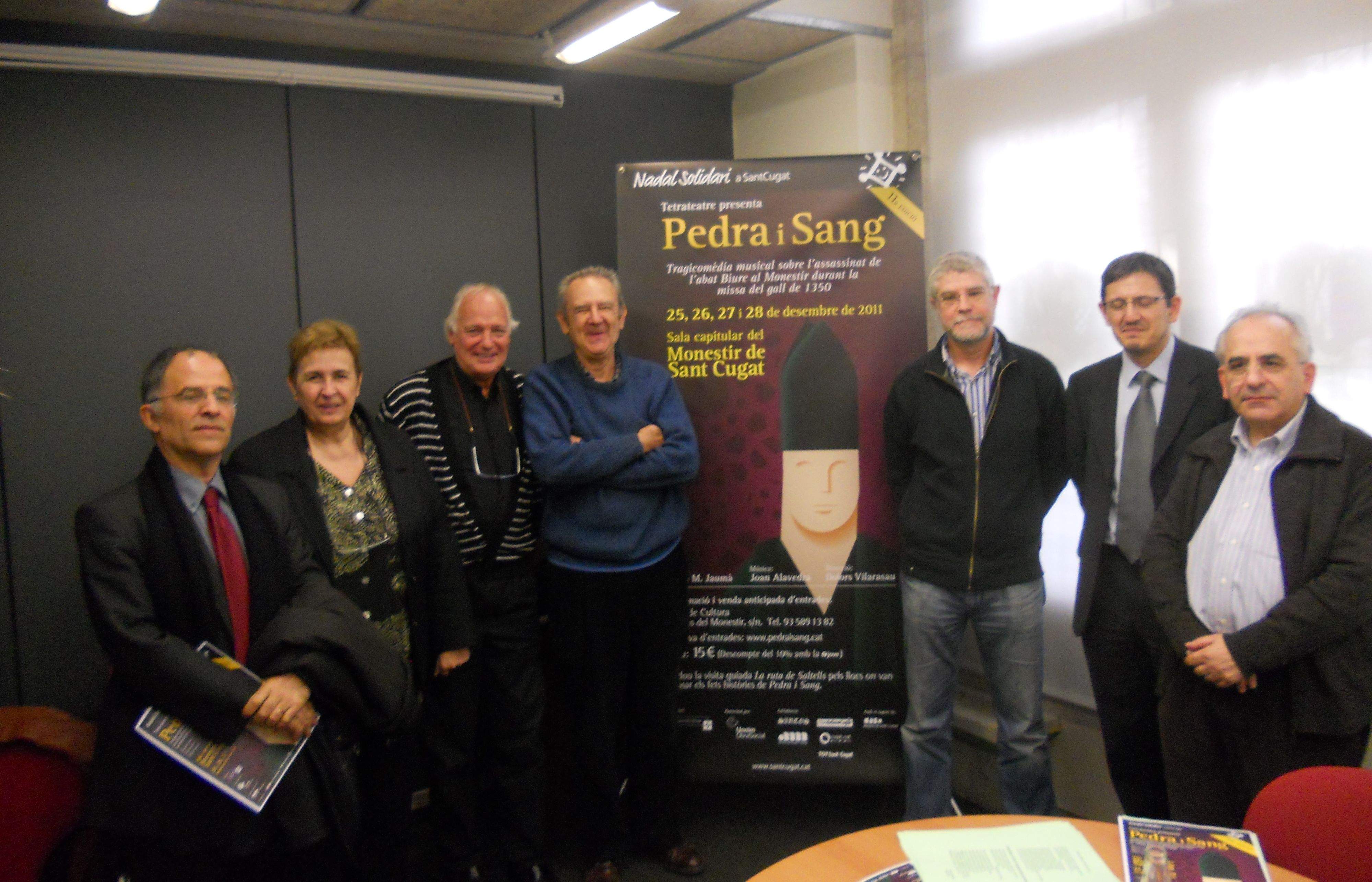 Alguns dels protagonistes de 'Pedra i sang'. FOTO: B. Bella