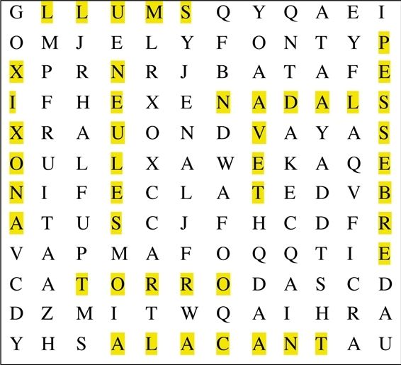 Solucions de la sopa del conte 'Nadal'