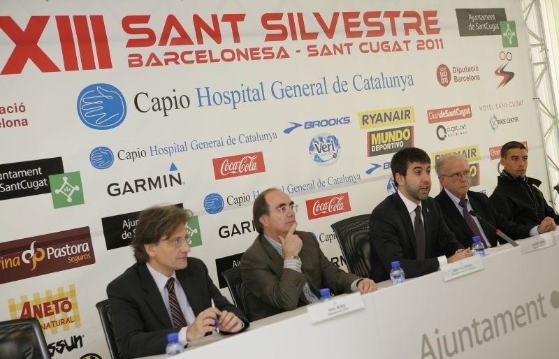 Muñiz, Villuendas, Tizón, López i Ait en la presentació. FOTO: A. Ribera