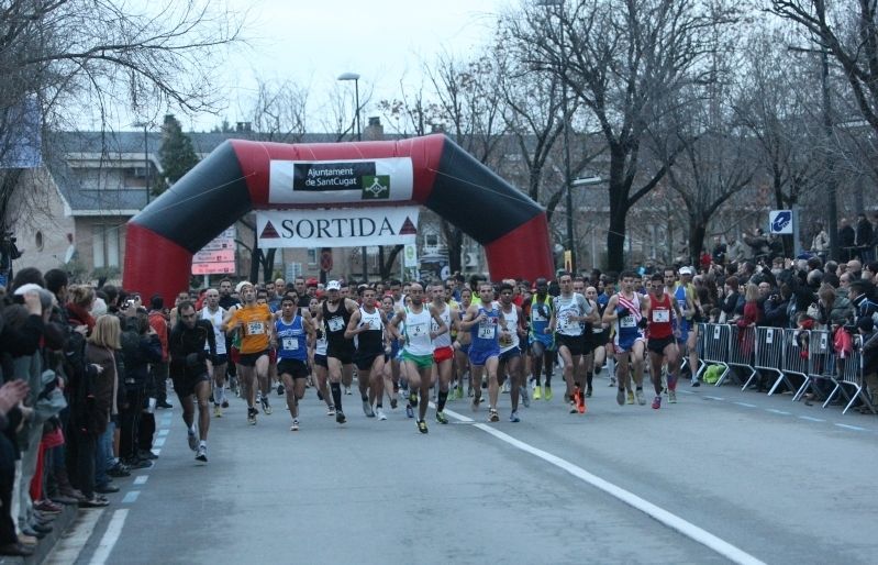 La Sant Silvestre Barcelonesa afectarà al trànsit de la ciutat. FOTO: Ll. Llebot 