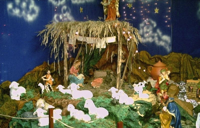 El dia de Nadal, abans de dinar ens ajuntàvem amb els amics per anar a resseguir els pessebres del poble