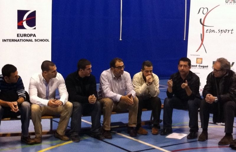 Pep Marí va dirigir l'acte. FOTO: A. López