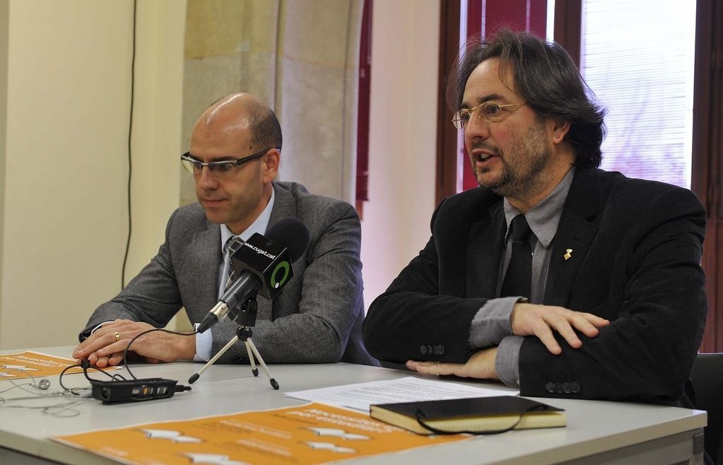 Signatura de l'acord. FOTO: Cedida