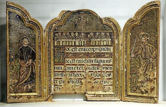 Imatge de la sacra colonial que restaurarà el Centre de Restauració. FOTO: Cedida / Regió 7