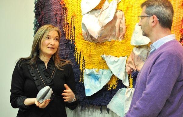 Bronstein recollint el guardó a personatge de l'any FOTO: A. Bernal