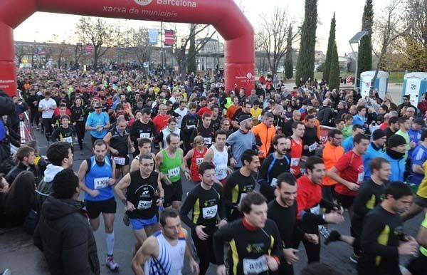 Tret de sortida de la Sant Silvestre 2011