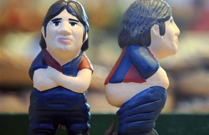 Aquest any el caganer més venut ha estat el del jugador Leo Messi. FOTO: Cedida
